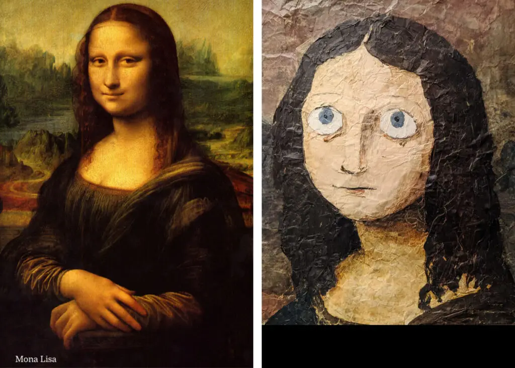 Mona Lisa Twoimages